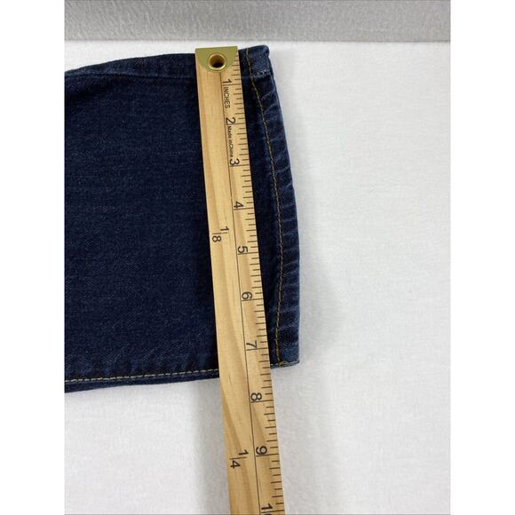 American Eagle Jeans Mens 26 x 26 Original Straight Dark Wash Denim‎ - Picture 12 of 12